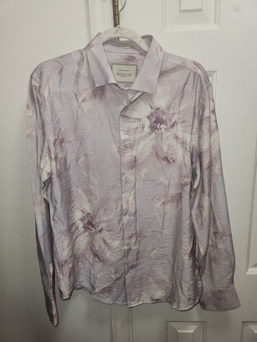 Rare Rabbit Men's Button-Up Shirt Size Large - Picture 8 of 9